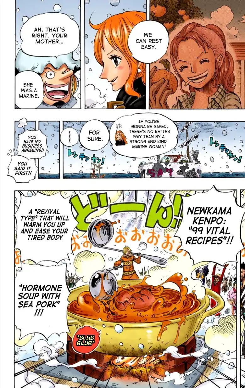 One Piece - Digital Colored Comics Chapter 696 12